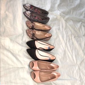 Four pairs of shoes